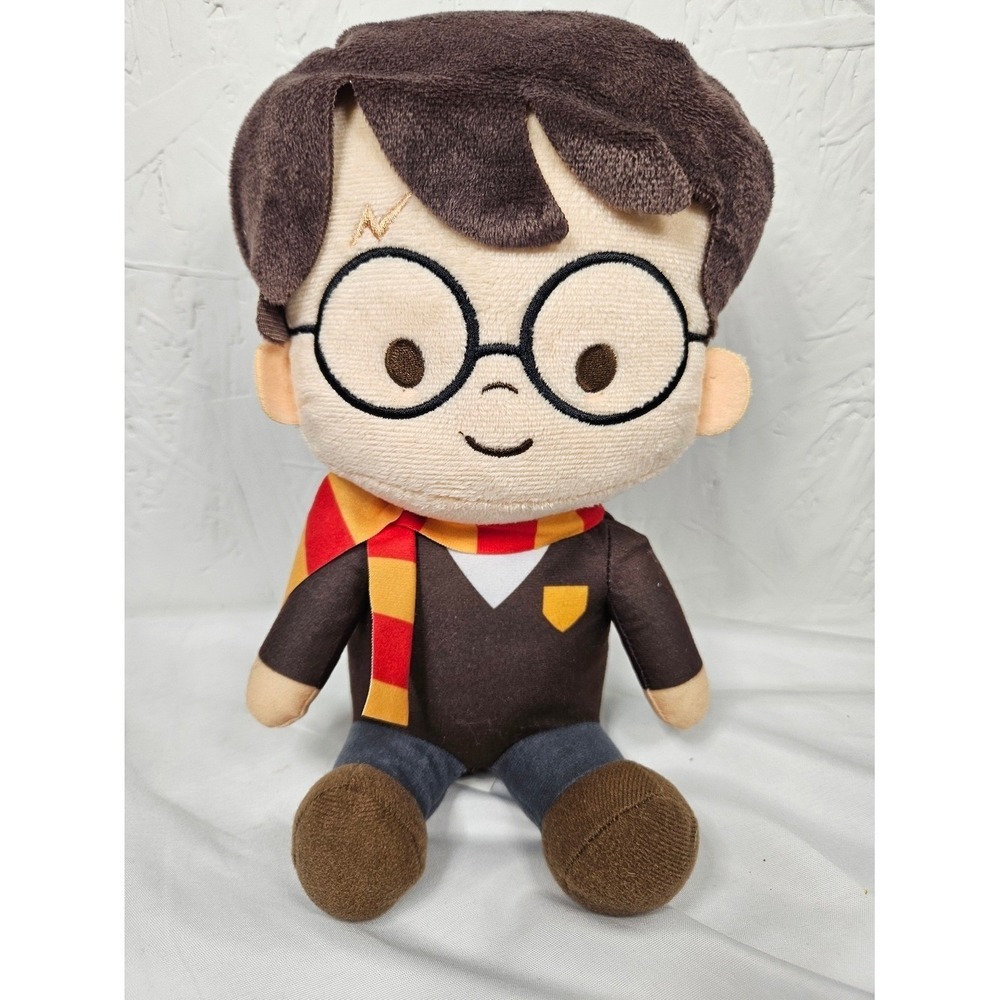 Wizarding World Harry Potter Plush 8 Inch Stuffed Toy Gryffindor Scarf Glasses